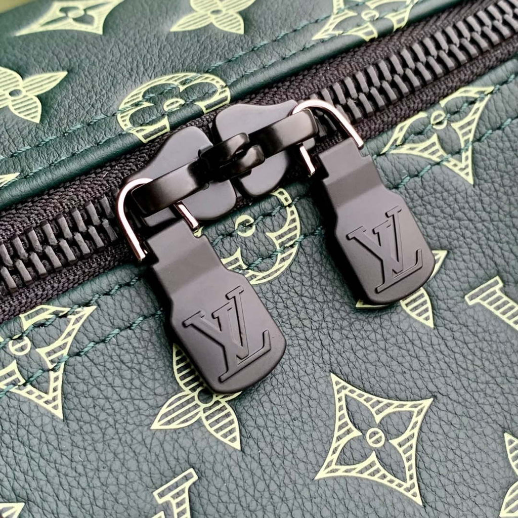LV M27179 Louis Vuitton Keepall Bandouliere 50 Bag Forest Green