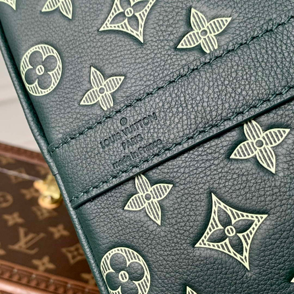LV M27179 Louis Vuitton Keepall Bandouliere 50 Bag Forest Green