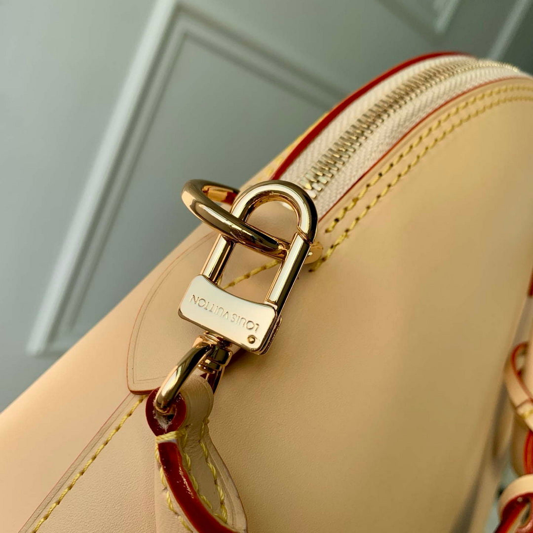 LV M27388 Louis Vuitton Alma PM Bag Beige