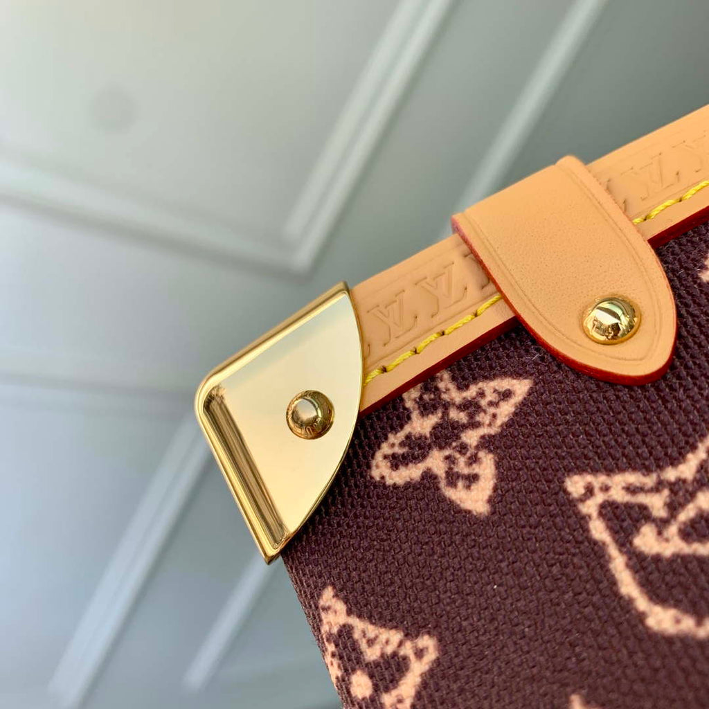 LV M27516 Louis Vuitton Side Trunk MM Bag Brown