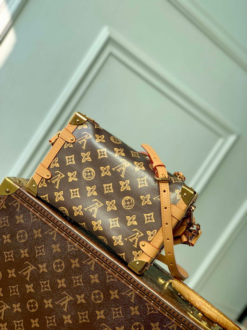 LV M27516 Louis Vuitton Side Trunk MM Bag Monogram Origine Eb¨¨ne