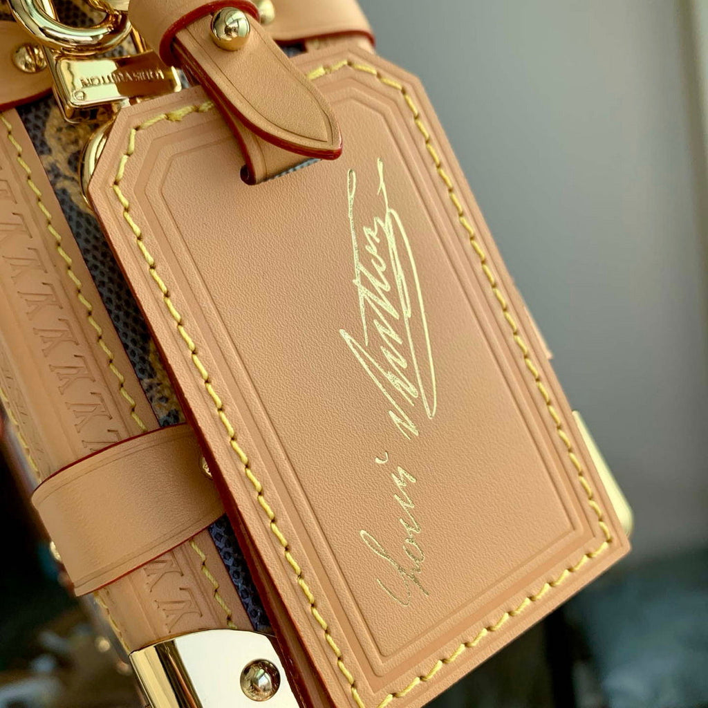LV M27516 Louis Vuitton Side Trunk MM Bag Monogram Origine Eb¨¨ne