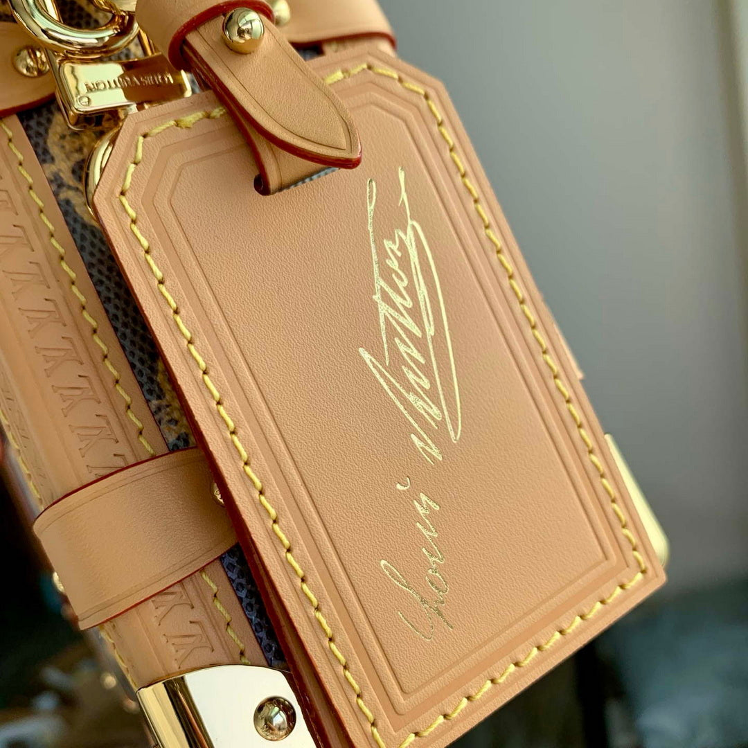 LV M27516 Louis Vuitton Side Trunk MM Bag Monogram Origine Eb¨¨ne