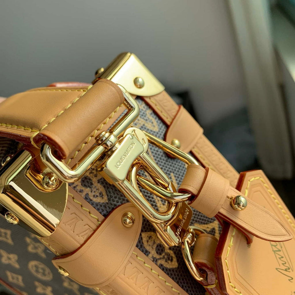 LV M27516 Louis Vuitton Side Trunk MM Bag Monogram Origine Eb¨¨ne
