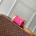 LV M27605 Louis Vuitton Trousse Speedy Fuchsia Denim