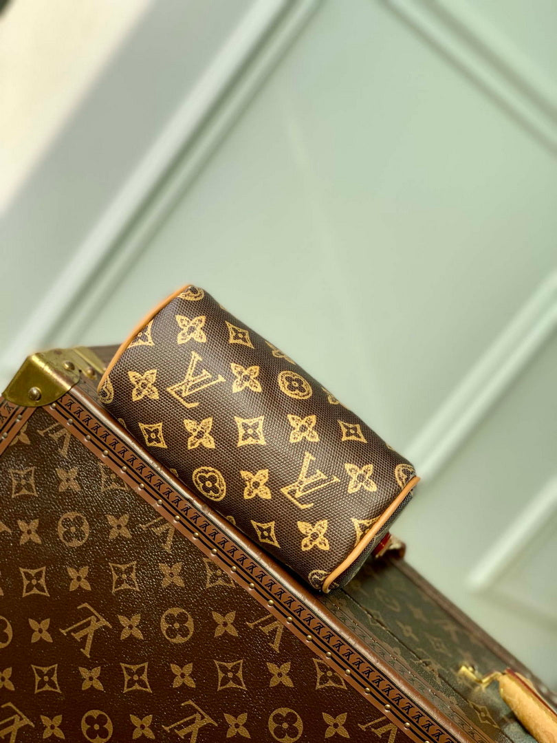 LV M27610 Louis Vuitton Nano Speedy Bag Monogram Origine Eb¨¨ne