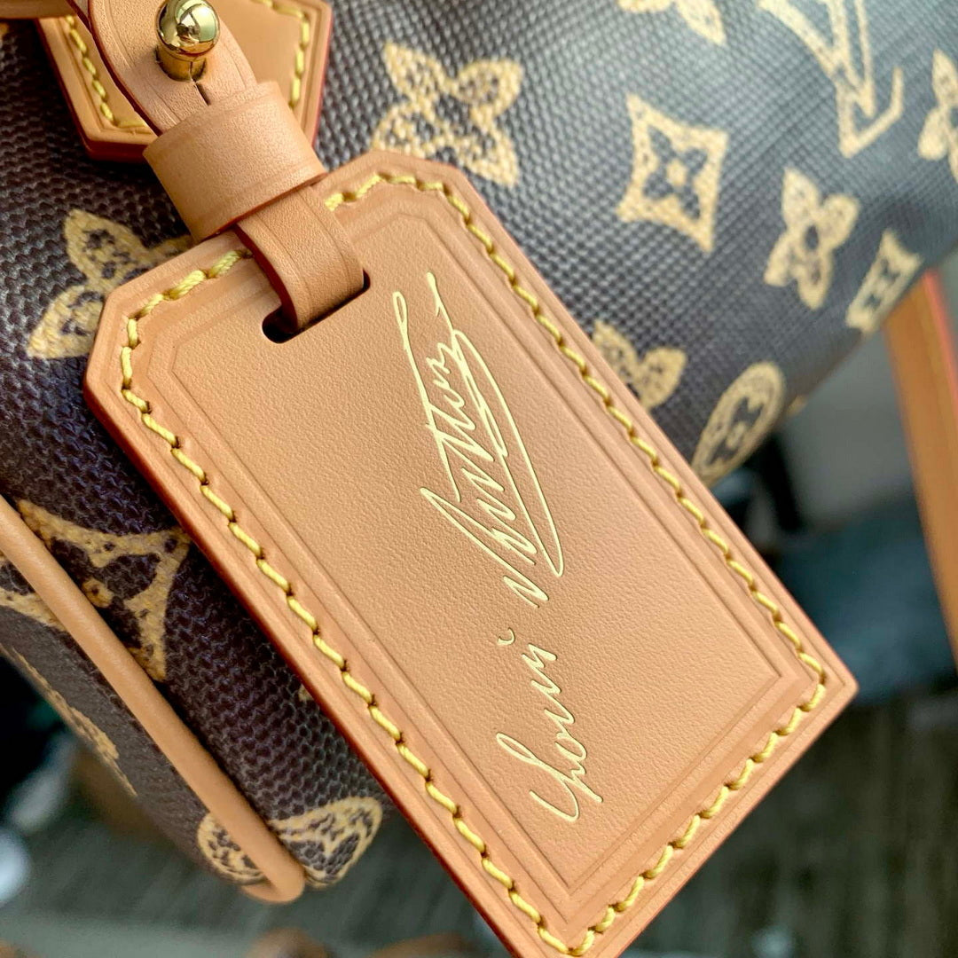 LV M27610 Louis Vuitton Nano Speedy Bag Monogram Origine Eb¨¨ne