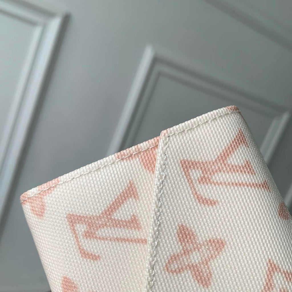 LV M27681 Louis Vuitton Victorine Wallet Other Monogram Canvas Beige Apricot