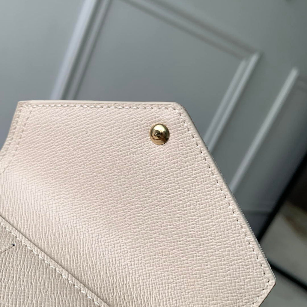 LV M27681 Louis Vuitton Victorine Wallet Other Monogram Canvas Beige Apricot
