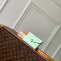 LV M27681 Louis Vuitton Victorine Wallet Other Monogram Canvas Green