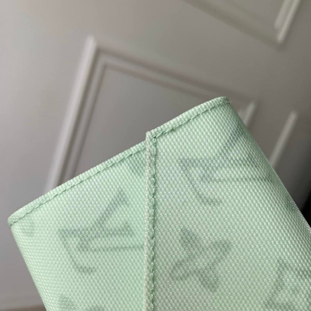 LV M27681 Louis Vuitton Victorine Wallet Other Monogram Canvas Green