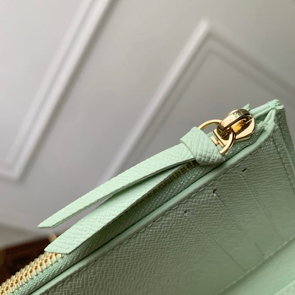 LV M27681 Louis Vuitton Victorine Wallet Other Monogram Canvas Green
