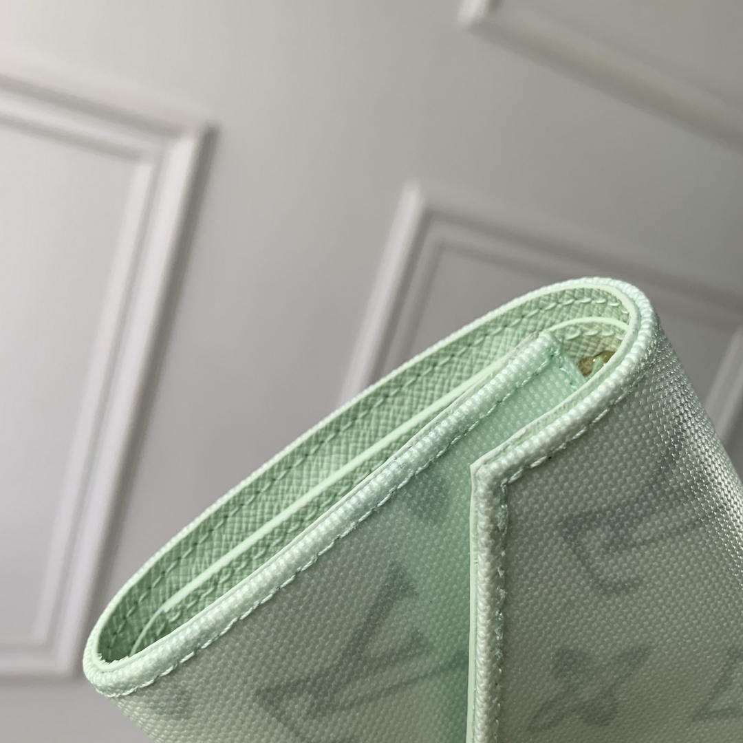 LV M27681 Louis Vuitton Victorine Wallet Other Monogram Canvas Green