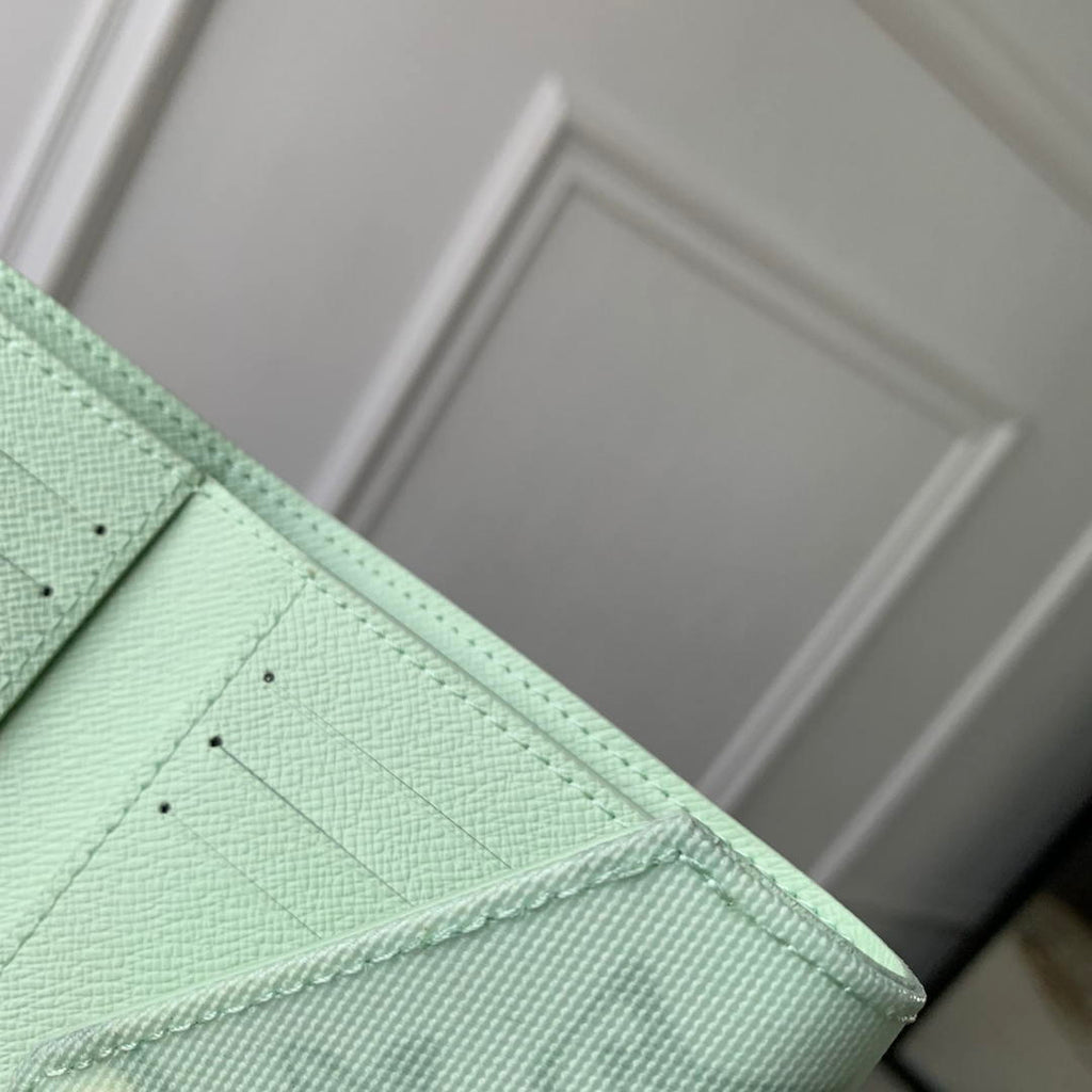 LV M27681 Louis Vuitton Victorine Wallet Other Monogram Canvas Green