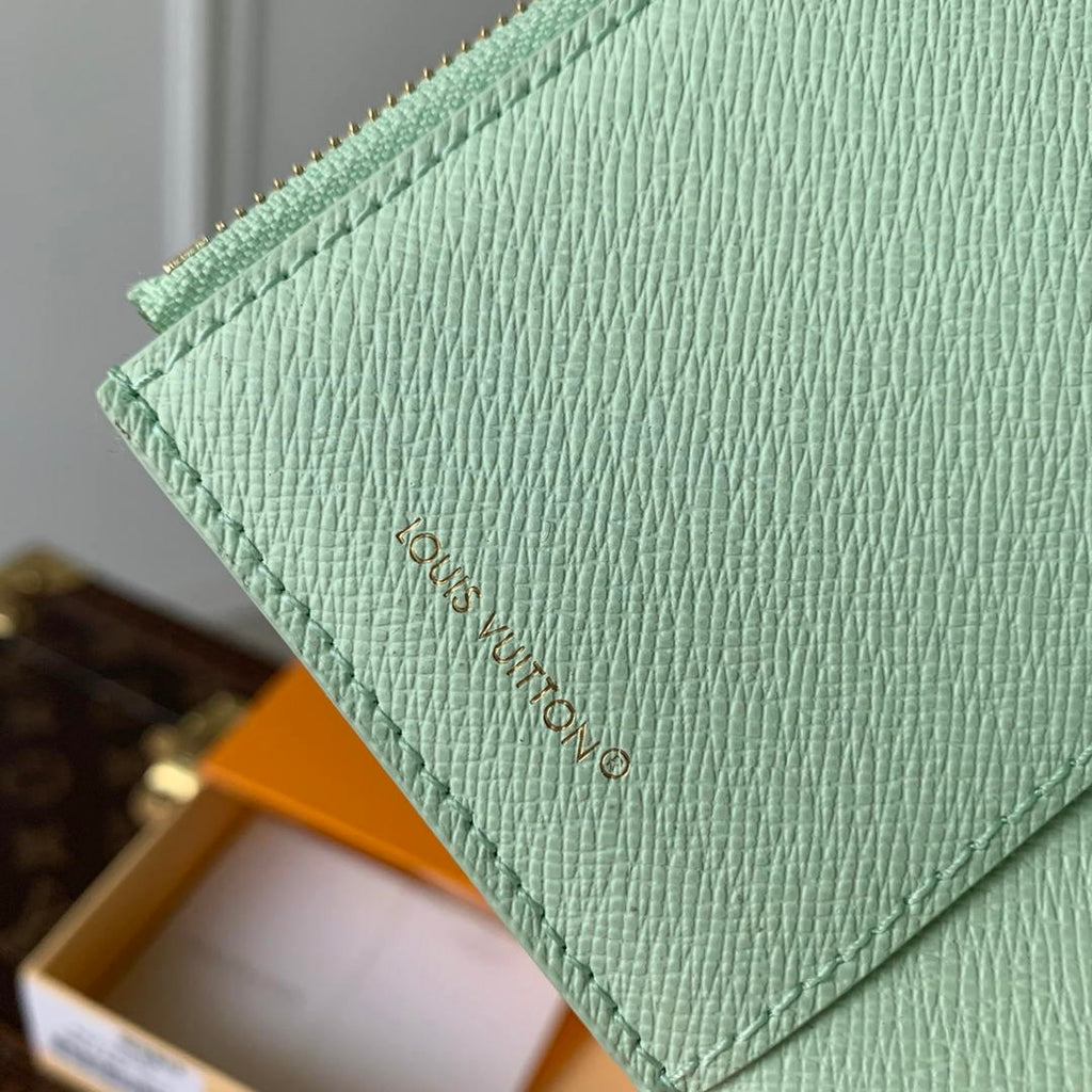 LV M27681 Louis Vuitton Victorine Wallet Other Monogram Canvas Green