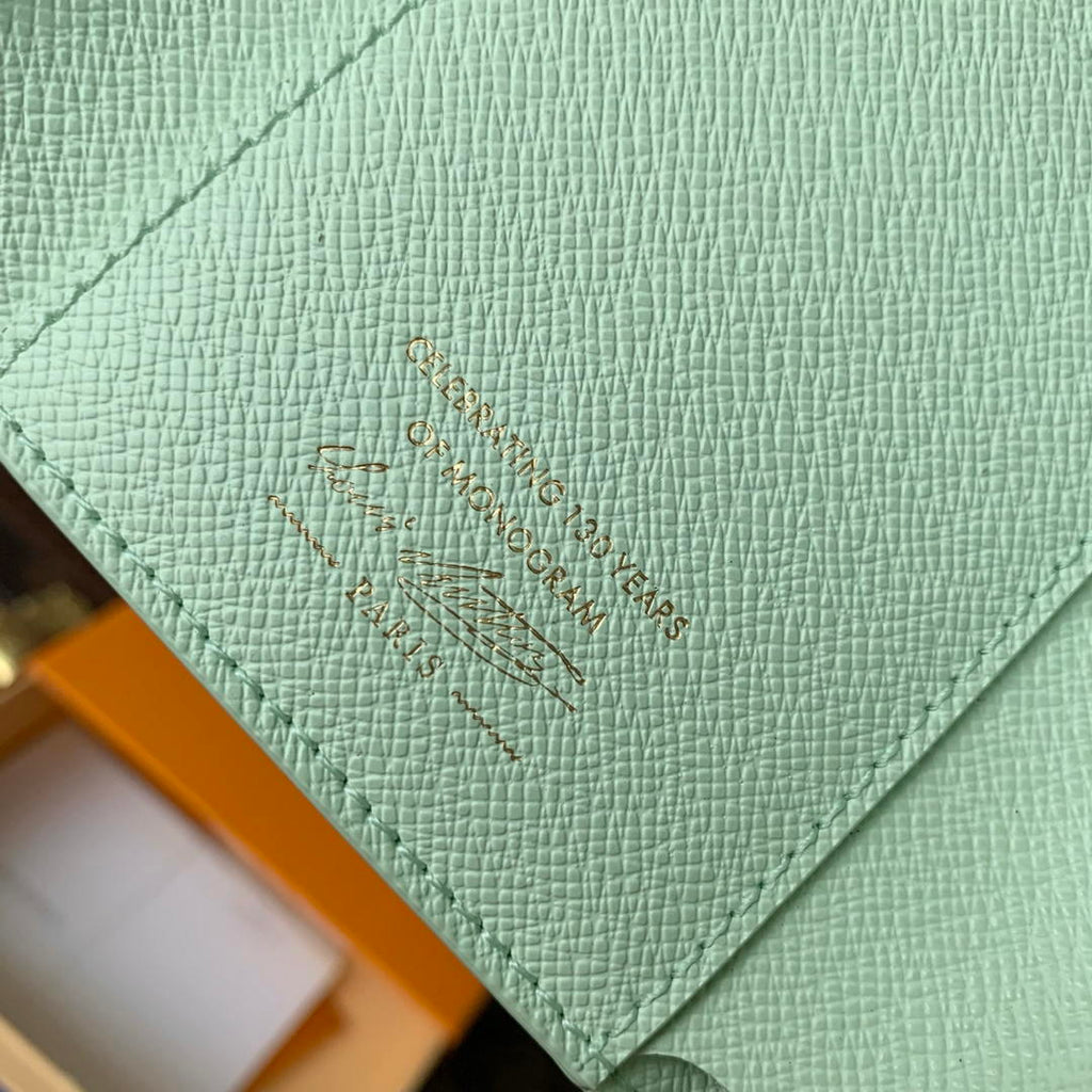 LV M27681 Louis Vuitton Victorine Wallet Other Monogram Canvas Green