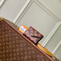 LV M27681 Louis Vuitton Victorine Wallet Other Monogram Canvas Coffe brown