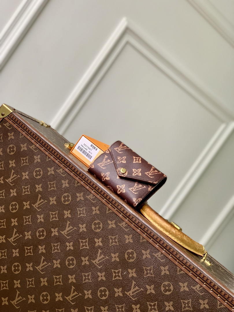 LV M27681 Louis Vuitton Victorine Wallet Other Monogram Canvas Coffe brown