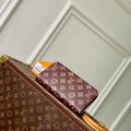 LV M27683 Louis Vuitton Zippy Wallet  Other Monogram Canvas Coffe Brown