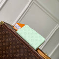 LV M27683 Louis Vuitton Zippy Wallet  Other Monogram Canvas Green