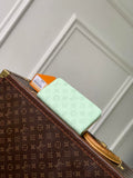 LV M27683 Louis Vuitton Zippy Wallet  Other Monogram Canvas Green