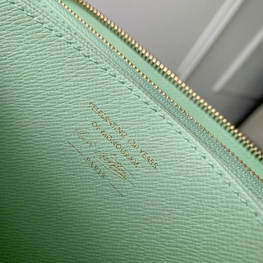 LV M27683 Louis Vuitton Zippy Wallet  Other Monogram Canvas Green