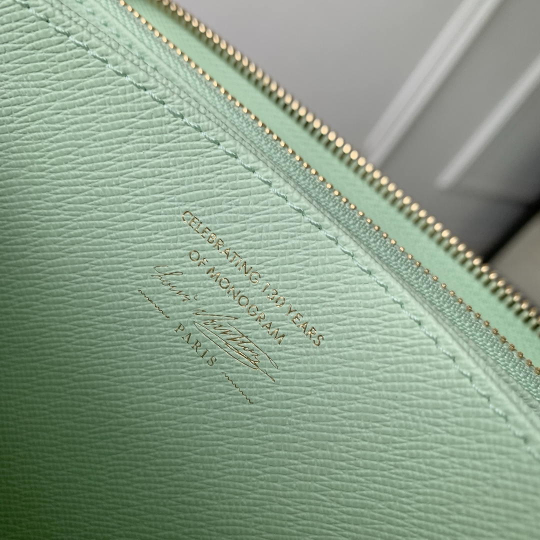 LV M27683 Louis Vuitton Zippy Wallet  Other Monogram Canvas Green