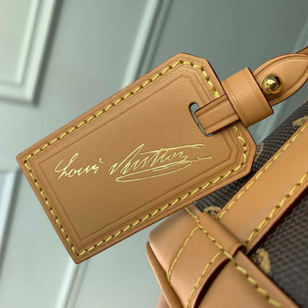 LV M27699 Louis Vuitton Nano No¨¦ Bag Monogram Origine Eb¨¨ne