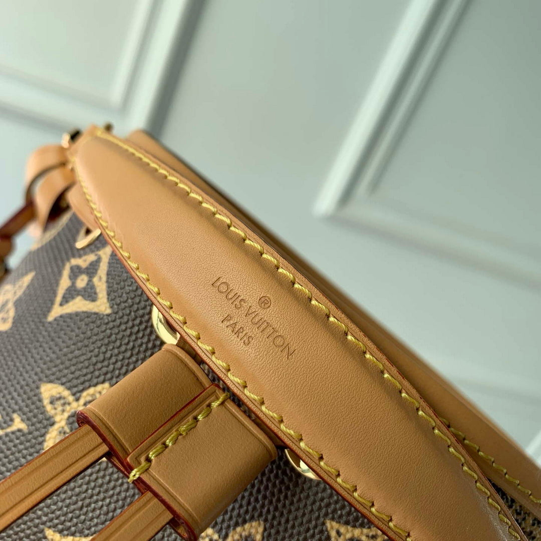 LV M27699 Louis Vuitton Nano No¨¦ Bag Monogram Origine Eb¨¨ne