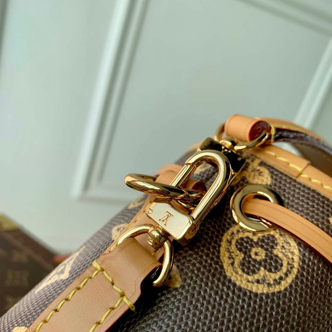 LV M27699 Louis Vuitton Nano No¨¦ Bag Monogram Origine Eb¨¨ne