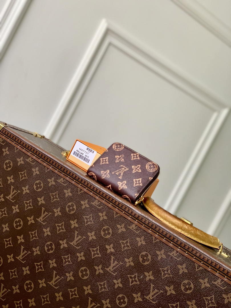 LV M27721 Louis Vuitton Zippy Coin Purse  Other Monogram Canvas  Coffe Brown
