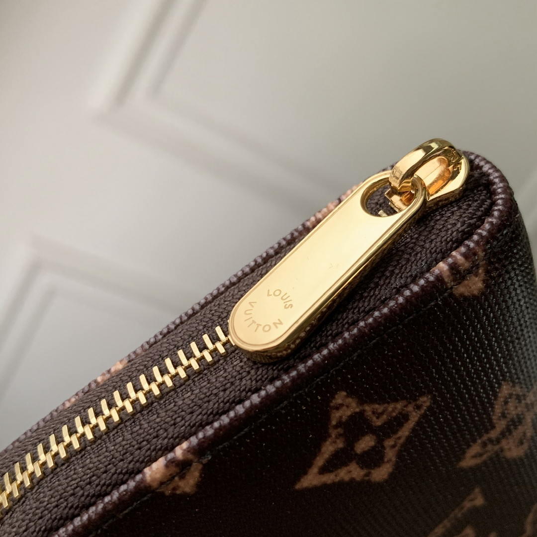 LV M27721 Louis Vuitton Zippy Coin Purse  Other Monogram Canvas  Coffe Brown