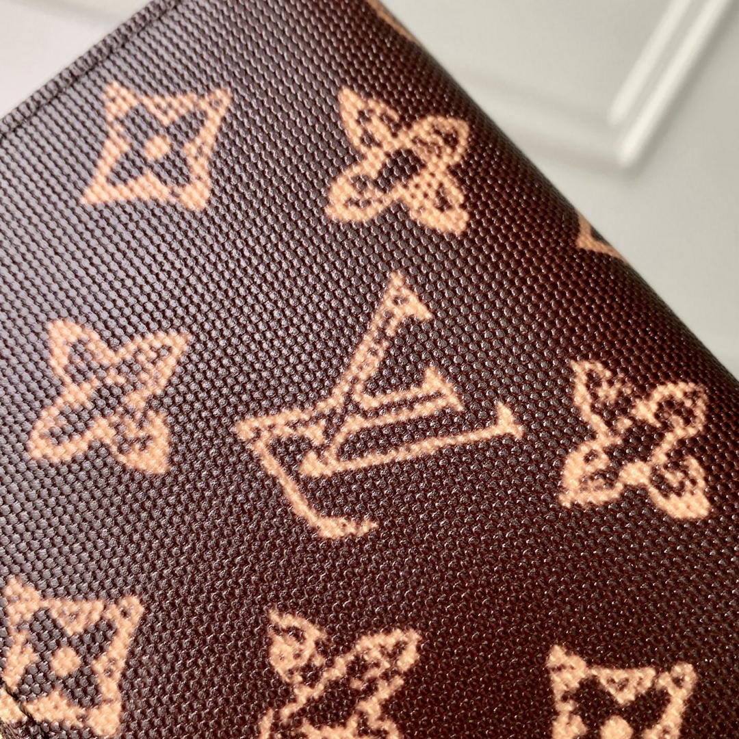 LV M27721 Louis Vuitton Zippy Coin Purse  Other Monogram Canvas  Coffe Brown
