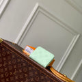 LV M27721 Louis Vuitton Zippy Coin Purse  Other Monogram Canvas Green