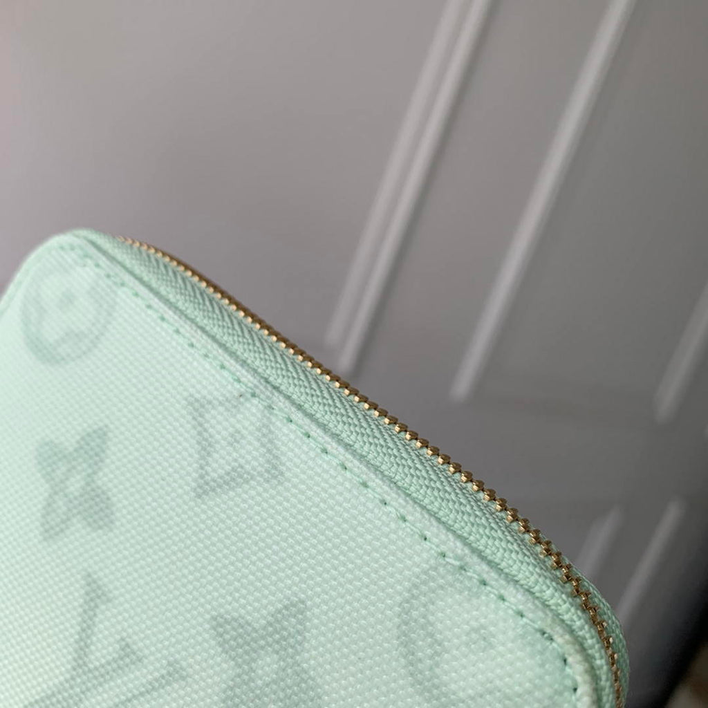 LV M27721 Louis Vuitton Zippy Coin Purse  Other Monogram Canvas Green