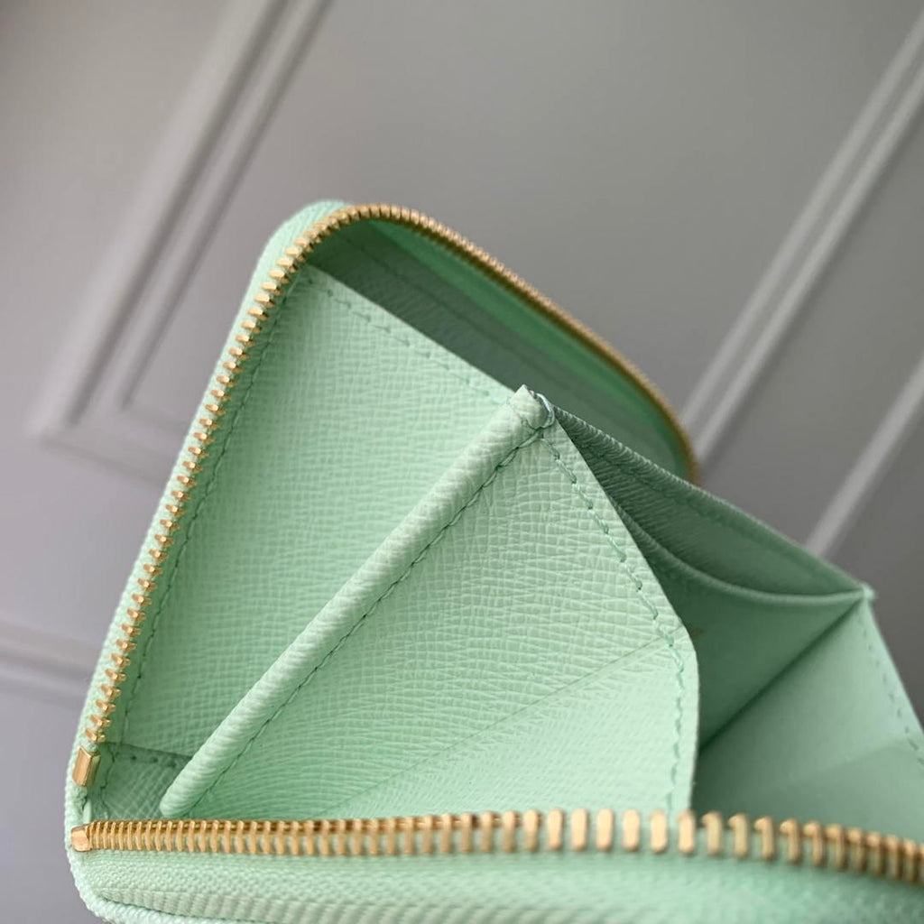 LV M27721 Louis Vuitton Zippy Coin Purse  Other Monogram Canvas Green