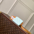 LV M27721 Louis Vuitton Zippy Coin Purse  Other Monogram Canvas  Light Blue