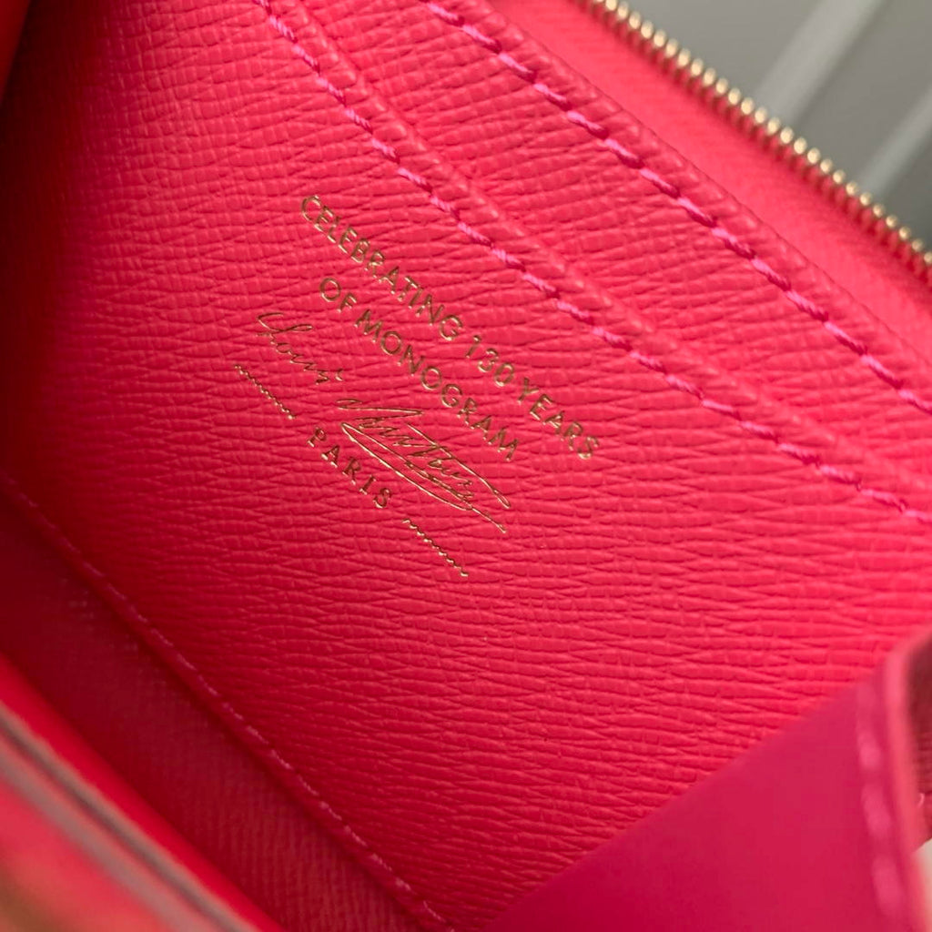 LV M27721 Louis Vuitton Zippy Coin Purse  Other Monogram Canvas  Rose Red