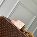 LV M27680 Louis Vuitton Zippy Coin Purse  Other Monogram Canvas Apricot Biege