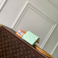 LV M27680 Louis Vuitton Zippy Coin Purse  Other Monogram Canvas Green