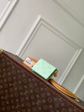 LV M27680 Louis Vuitton Zippy Coin Purse  Other Monogram Canvas Green