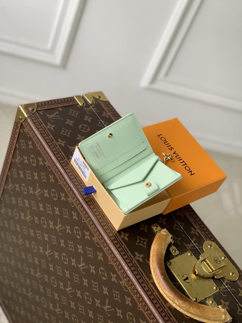 LV M27680 Louis Vuitton Zippy Coin Purse  Other Monogram Canvas Green