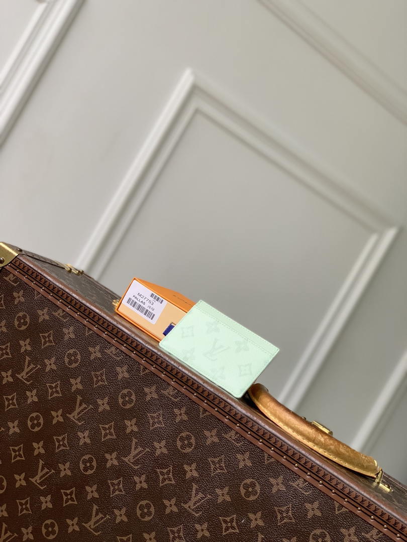 LV M27756 Louis Vuitton Card Holder Other Monogram Canvas Green