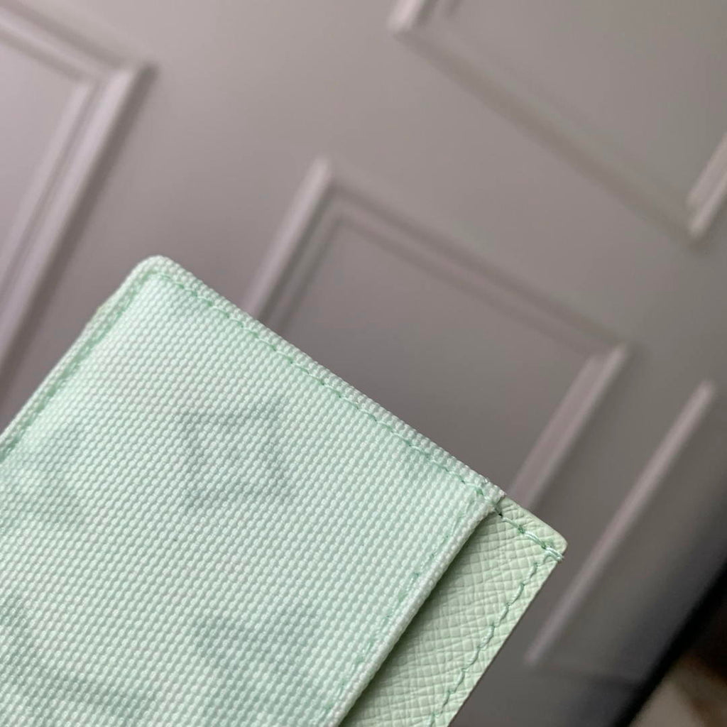LV M27756 Louis Vuitton Card Holder Other Monogram Canvas Green