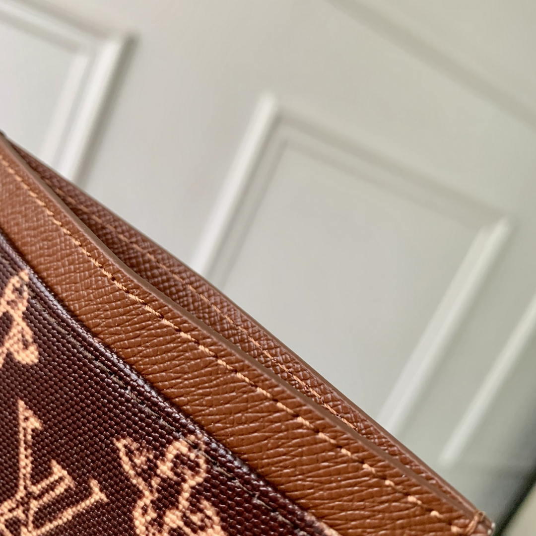 LV M27756 Louis Vuitton Card Holder Other Monogram Canvas Coffe Brown