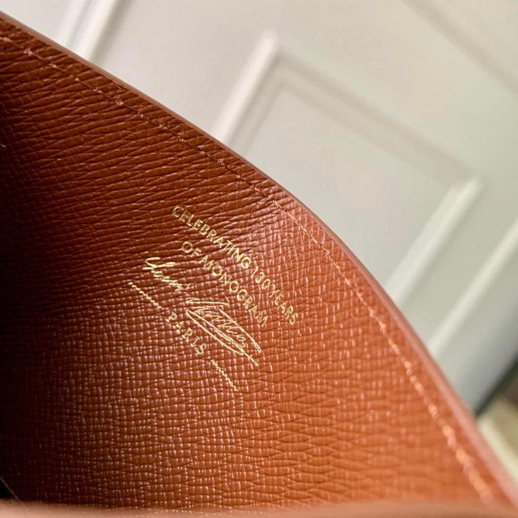 LV M27756 Louis Vuitton Card Holder Other Monogram Canvas Coffe Brown