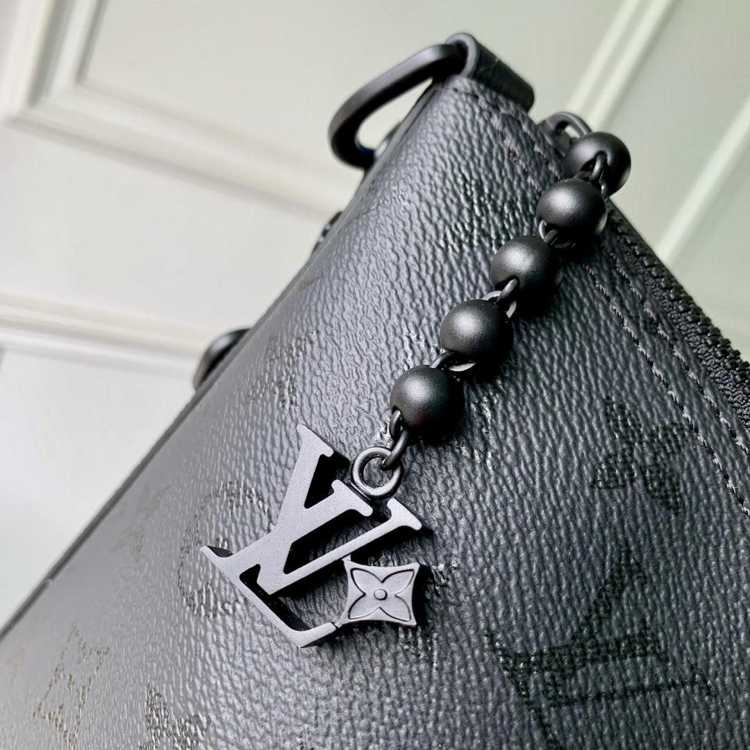 LV M27856 Louis Vuitton Vagabond Hobo Bag Monogram MIDNIGHT