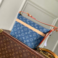 LV M27945 Louis Vuitton Cruiser Toiletry Bag Blue Denim