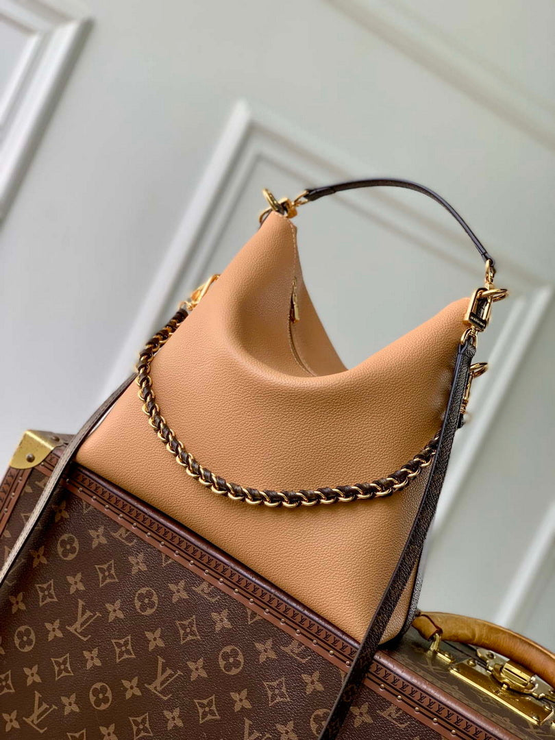 LV M28029 Louis Vuitton Multipass Handbag Arizona Beige