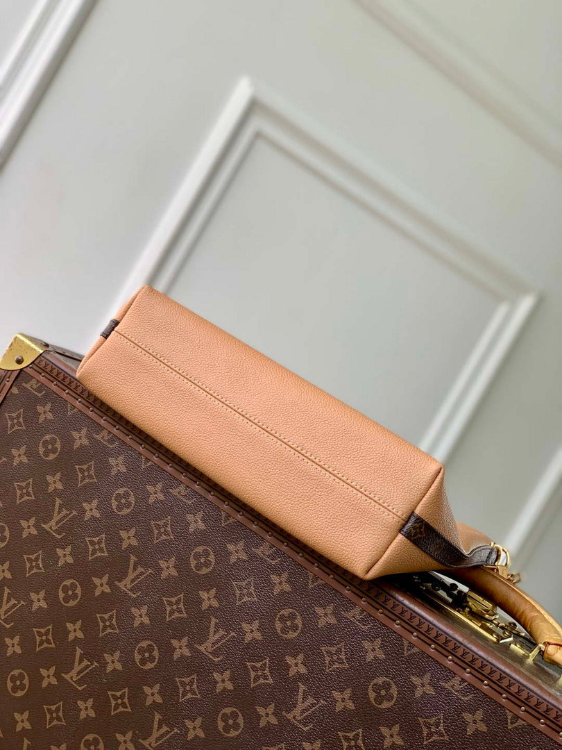 LV M28029 Louis Vuitton Multipass Handbag Arizona Beige